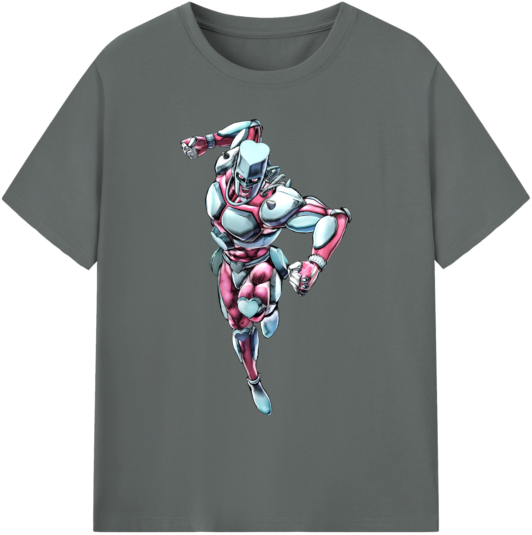（画像用） ジョジョの奇妙な冒険 ひがしかた じょうすけ JoJo's Bizarre Adventure Higashikata Josuke 綿100％ メンズ半袖Tシャツ｜肌触りやわらか＆通気性